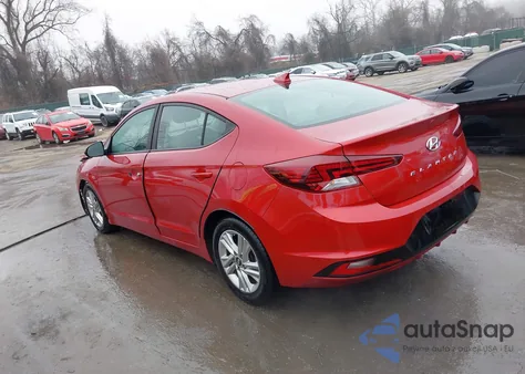 2019 Hyundai Elantra Sel z USA, uszkodzony, nr VIN 5NPD84LF2KH488830